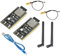 SP-Cow 2pcs ESP32-S3 DevKitC-1 N16R8 ESP32 S3 WROOM-1-N16R8 WiFi Module + 5.0 Bluetooth Internet Development Board With 2.4GHz Antenna and one Data Cable