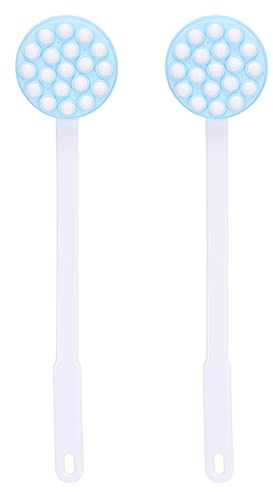 Wzxksoac 2X Lotion Applicator Back Leg Bath Massage Tool with Long Handle