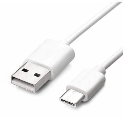 LockMingle USB C Charging Cable for Kindle Paperwhite 12th & 11th Gen, Fast Charge Lead, White