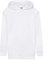 Fruit Of The Loom SS026B, Sudadera con Capucha para Niños, Blanco (White), 12-13 años (Talla del fabricante: 152)