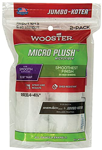 Wooster Brush Wooster-RR314-4½, White, 4 1/2 Inch