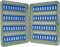 Q-Connect KF04274 Schlüsselschrank - 80 Haken, Zylinderschloss