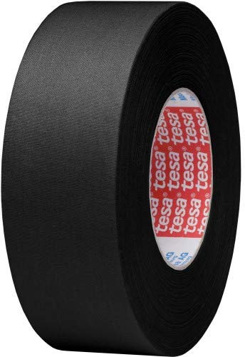 tesa 4541 Gaffa Tape Duct Tape (offenes Gewebe) 50mm schwarz 50m
