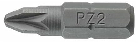 'tengtools 25 mm pz-embout mit Stecknuss 1/4 PZ01 Hex