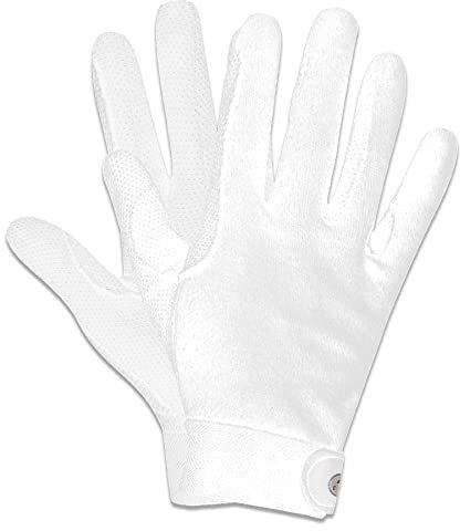 ELT Reithandschuh Picot, XS, Weiss