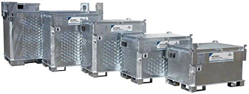 Rietbergwerke Mobile Tankstelle Quadro-C, Größe:2000 Liter|Diesel|Pumpe:Handpumpe