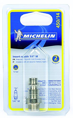 MICHELIN 6744503802 Insert Rapide 3/8 Mâle, Gris
