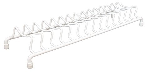 Delfinware 2101 W Plate Rack, Metal, White, 39.5 x 12.7 x 6 cm