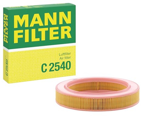 MANN-FILTER C 2540 Air Filter - for Cars + Transporters | For Passenger Cars, Clean Air Intake, Durable Filter Media, Perfect fit Design, True OE Engineering
