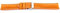 VK von Buran01.com Uhrenarmband Leder Orange Wildleder Bandanstoß 24mm