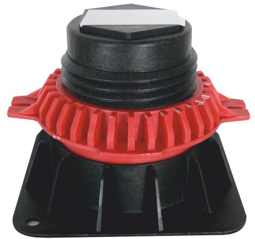 Regiplast PD12 4 Pieds pour receveur de douche 120 x 120 mm H 90 à 125 mm