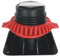 Regiplast PD12 4 Pieds pour receveur de douche 120 x 120 mm H 90 à 125 mm