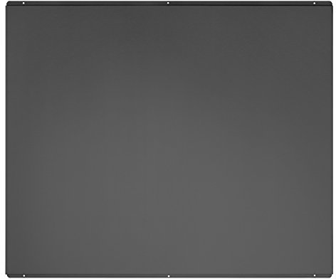 Universal Cookology Unbranded SB900BK Splashback to fit 90cm Flat Chimney Hood in Black