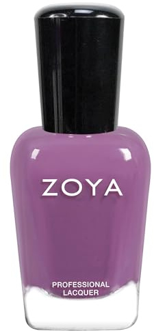 ZOYA Trudith Nail Polish, Muted Wisteria Purple Cream Polish, Cool-Tone Serene Wearable Color, Long-Wear Big10Free Vegan, 0.5 fl oz