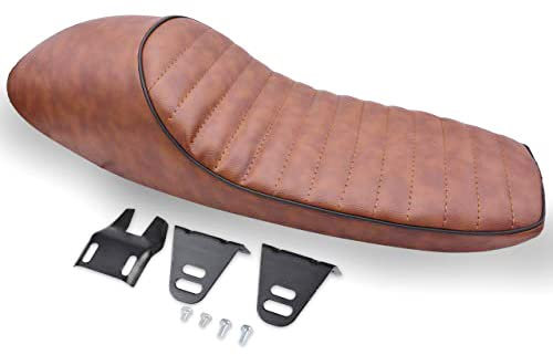 KaTur Motorrad Cafe Racer Sitz Hump 24,5 Vintage Sattel Sitze für Honda CB GB GL CBR Suzuki GS Yamaha XJ XJ550 XT500 XS650 SR500 RD40 ...