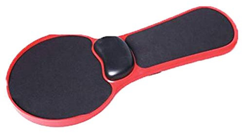 YAOBAO Tapis de Souris réglable avec Repose-Poignets Ergonomique, Repose-Poignets Ergonomique avec Repose-Poignets, Gel, Repose-Bras pour siège ou Table,Black