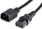 Ex-Pro 1m IEC C14 to IEC C13 Power Lead Extension Cable - Black