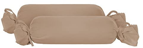 biberna Feinjersey Kopfkissenbezug 0077144 2X 15x40 cm Macchiato