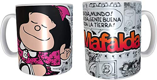 Tazas de Mafalda Unidad Regalo Desayuno Amiga