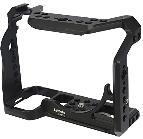 Leftfoto a7s3 a7siii Kamerakäfig komplett für Sony Alpha 7S III / A7S III / A7SIII / A7S3 Kamera mit Mikrofon-Fülllicht-Ständer, Filmzubehör, mit Kaltschuh/Schlüssel