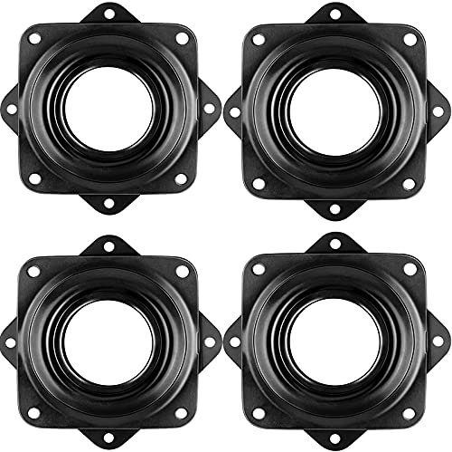 Drehlager 360 Grad Drehteller Drehscheibe Kugellager Drehlager Drehteller Drehbeschlag Drehlager-Drehteller, 4 Stück Drehbeschlag Schwerlast für Barhocker, Stühle, Möbel, TV-Gestell Regale Anzeige