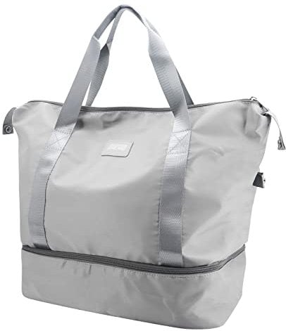 Faltbare Reisetasche,Reisetasche für Damen und Herren,Seesack Wasserdicht,Reisetasche Weekender Damen fur Reisen,Strand,Fitness, Urlaub