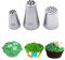 Grass Piping Tip for Cake Decorating,Grass Tip 233 234 29,Cake Icing Tips for Frosting Grass,Hair,Fur,3 Pcs