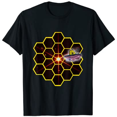 James Webb Space Teleskop JWST erstes Bild (Stern, Galaxien) T-Shirt
