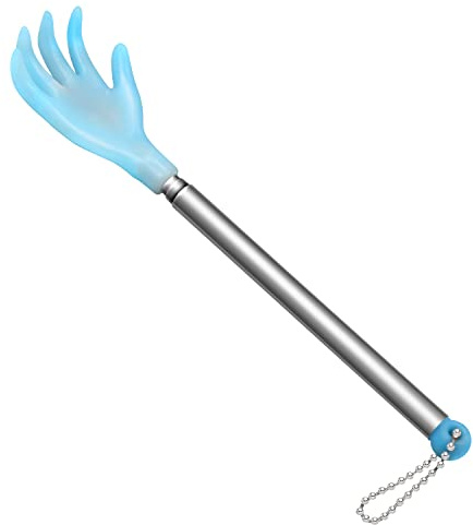 Rascador de espalda extensible, portátil, telescópico, masajeador de espalda para eliminar la picazón de espalda, para mujeres, hombres y adultos