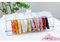 ZJKXJH Rollenhalter Organizer, Craft Room Clear Stackable Organizer Rack Für Garn, Perlen, Bänder, Glitter, Ton, Nähen, Häkeln, Stoff, Stempel, Scheren