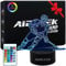 AIRUEEK Regalo de hockey per ragazzo-3D Luce Notturna Bambini-con 16 Cambi di Colore e Telecomando，Regali di Natale compleanno per bambin, ragazza, ragazzo, Decorazione per la camera dei bambini