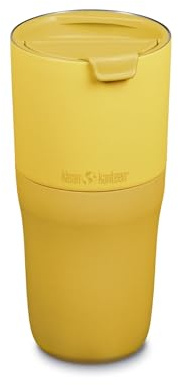 Klean Kanteen - Vaso Rise de 26 onzas (con tapa abatible), color oro viejo