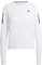 adidas Women's Own The Run Long Cuff Sleeve Tee, White, XXS