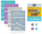 Utopia Towels Pack of 4 Turkish Beach Towel, 40x72 Inches, Oversized 100% Cotton Sand Free Lightweight, Quick-Dry Beach Blanket, Extra Large Towels for Travel & Pool (Denim Blue,Cool Grey,Purple,Teal)