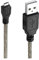 Câble micro USB 2.0 USB-A vers Mirco-B double (feuille + tressé) noir transparent 1,5 m 3 m 5 m 10 m(10m)