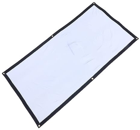 84 Paño De La Pantalla del Proyector Pantalla De Proyección Portátil Pequeña Pantalla De Proyector Pantalla De Proyector Retráctil Pantallas Poliéster DOITOOL