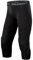 Mallas Termicas Hombre Pantalones anticolisión de Seguridad for Hombre, Mallas 3/4 for Entrenamiento de Baloncesto, Mallas con Rodilleras, Pantalones Protectores Deportivos de compresión(Black,M)