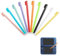 Lot de 10 stylets de rechange en plastique pour Nintendo DS - Stylets tactiles élégants et colorés - Légers - Pour Nintendo NDSL et la plupart des modèles de manette de jeu