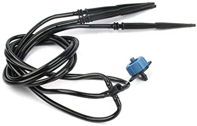 AWWVRLMM Gartenbewässerungstropfer, 25-teiliges 4-Kopf-Tropfbewässerungs-Starter-Kit, Mikro-Bewässerungssystem, Tropfbewässerung, Pfeiltropfer, Bewässerungs-Kit mit Ausgleichswerfer