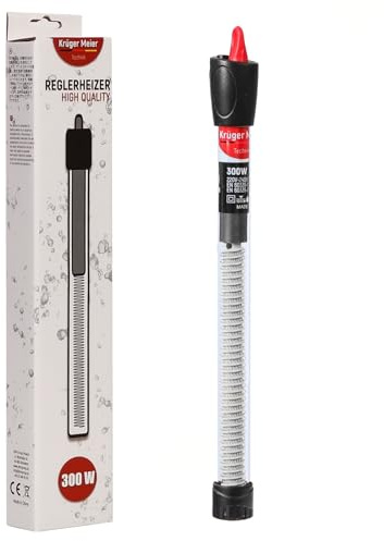Kruger Meier Reglerheizer 300W - Calentador con termostato para acuario