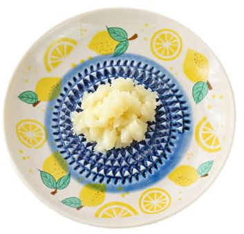 Grattugia manuale in ceramica con stampa di frutta, grattugia aglio per pomodoro, cioccolato, fragola, cibo, guscio, , formaggio, dessert, cucina | Recipiente grattugia aglio per pomodori, cioccolato, fragola, cibo, zenzero, formaggio, dessert, cucina