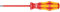 Wera 006116 Kraftform 160 VDE Insulated Screwdriver Slotted Tip 4mm /150mm
