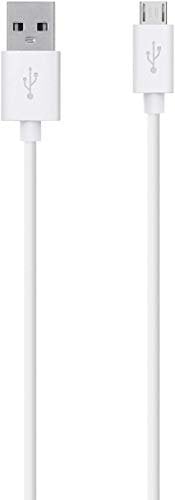 Belkin F2CU012BT2M, WHT, MMICROUSBCHARGESYNCCABLEWHT x 2 m