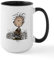 CafePress Pigpen Large Mug 15 oz (444 ml) Ceramic Coffee Mug