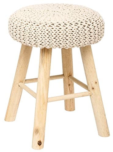 Atmosphera - Tabouret Suzette Beige