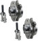 NSKE Coppia Mozzo Ruota e Kit Cuscinetto 4H0498625 8K0598625 8K0407613B Anteriore Sinistra Destra