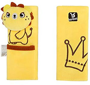 Gurtpolster Kinderwagen Autogurt Polster Autogurt Polster Gurtschutz Kinder Auto Kindersitz Tragegurt Babyschale Kinder Gurtschoner Kinder Lion,one size