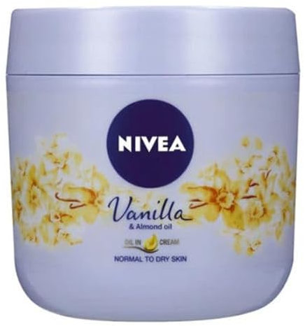 NIVEA Vanilla & Almond Oil Body Cream - 400 ml