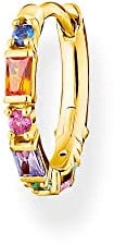 Thomas Sabo Creole farbige Steine vergoldetes Silber CR666-488-7