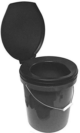 Freedom Trail Travel Toilet, Black, One Size